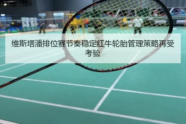 维斯塔潘排位赛节奏稳定红牛轮胎管理策略再受考验